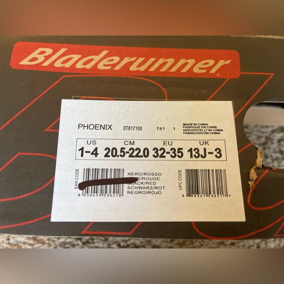 BladeRunner Phoenix Skates (Size 1-4 US) - Picture 11 of 11